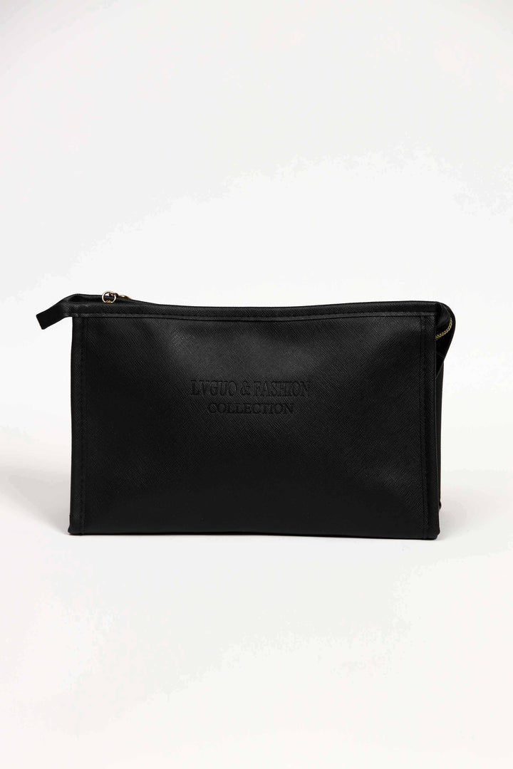 Women Black Vanity Bag