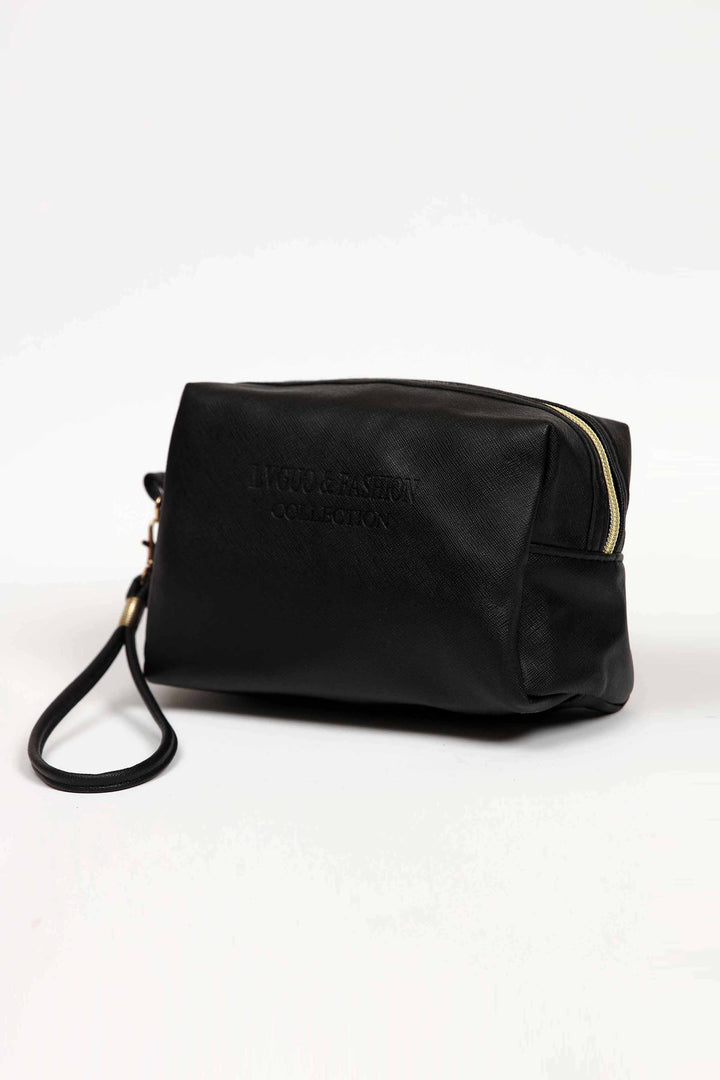 Women Black Vanity Bag