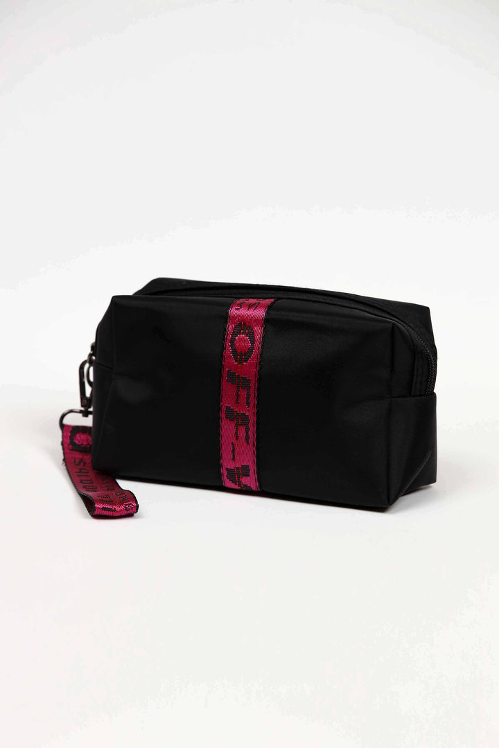 Women Black Vanity Bag