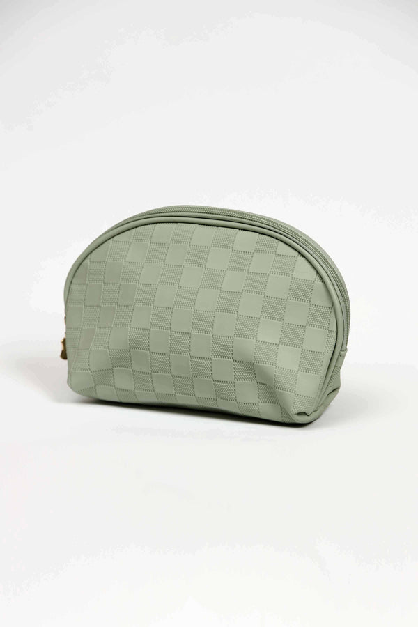 Women Green Vanity Bag