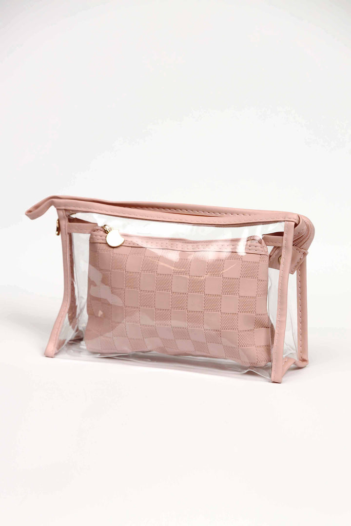 Women Pink Vanity Bag