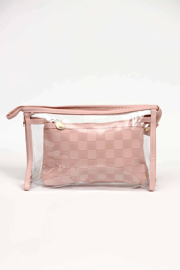 Women Pink Vanity Bag