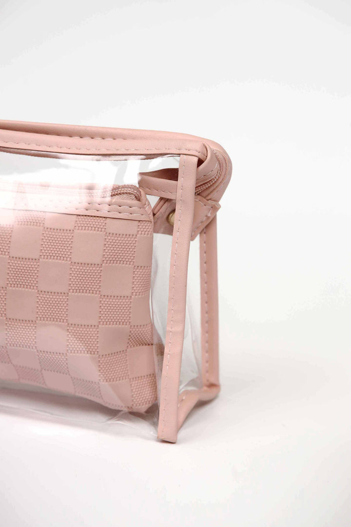 Women Pink Vanity Bag