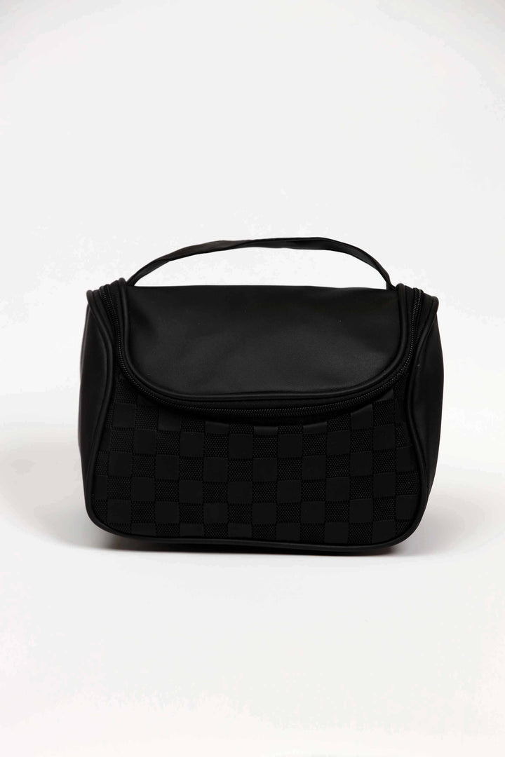 Women Black Vanity Bag