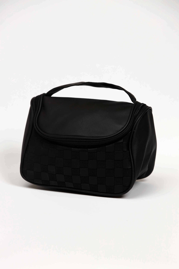 Women Black Vanity Bag