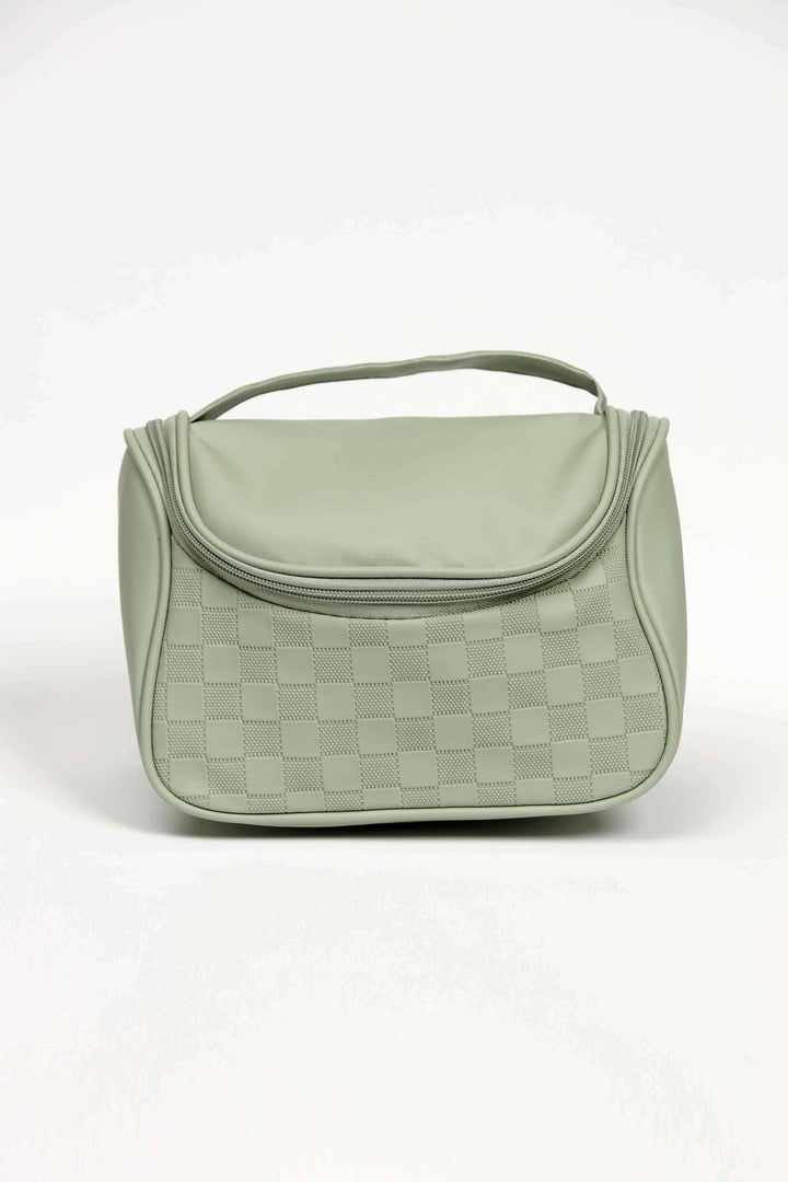 Women Green Vanity Bag