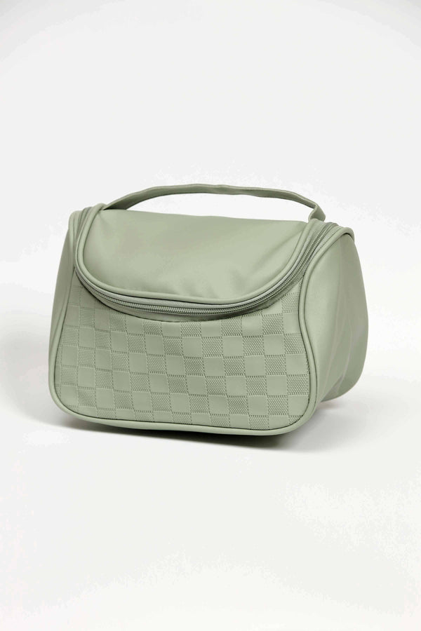 Women Green Vanity Bag