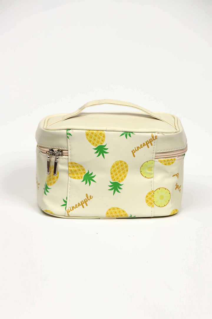 Yellow Vanity Makeup Bag