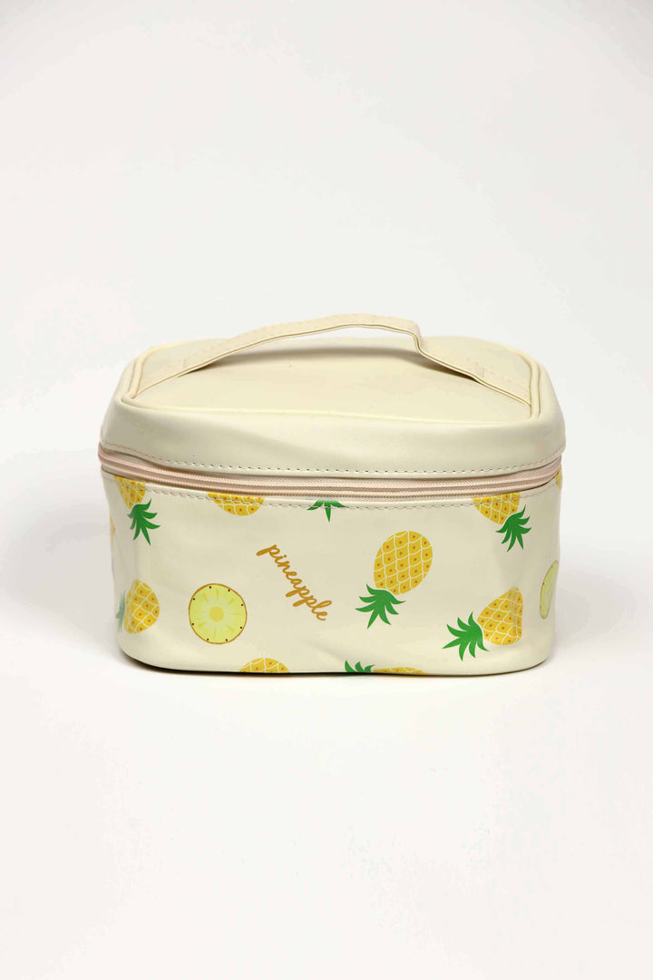 Yellow Vanity Makeup Bag