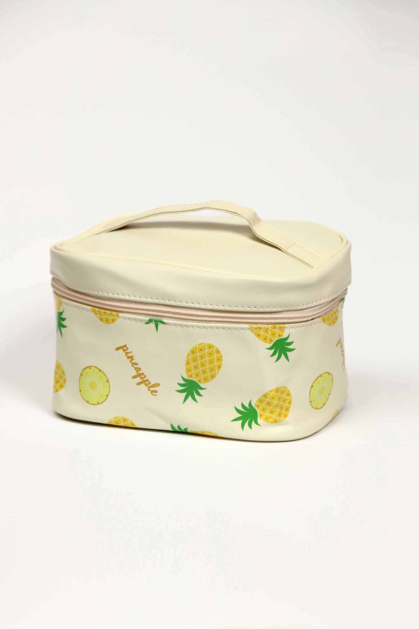 Yellow Vanity Makeup Bag