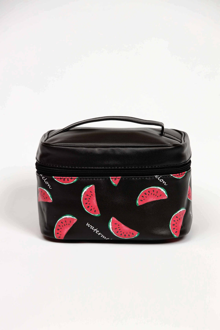 Black Vanity Makeup Bag