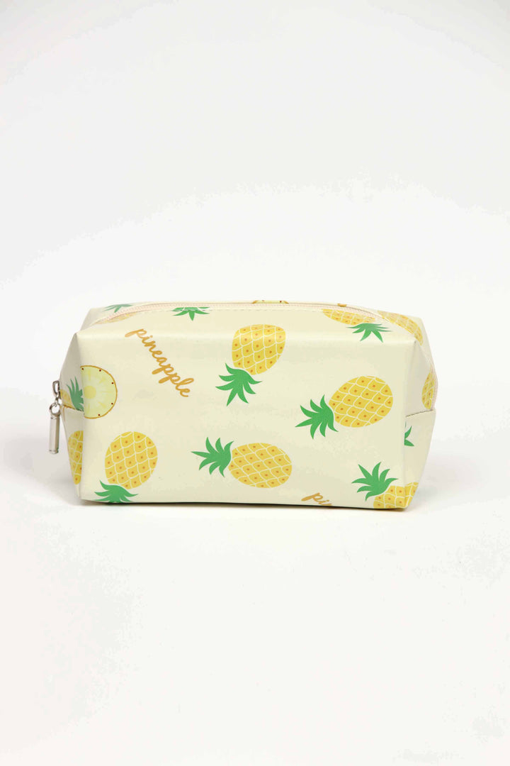 Yellow Vanity Makeup Bag