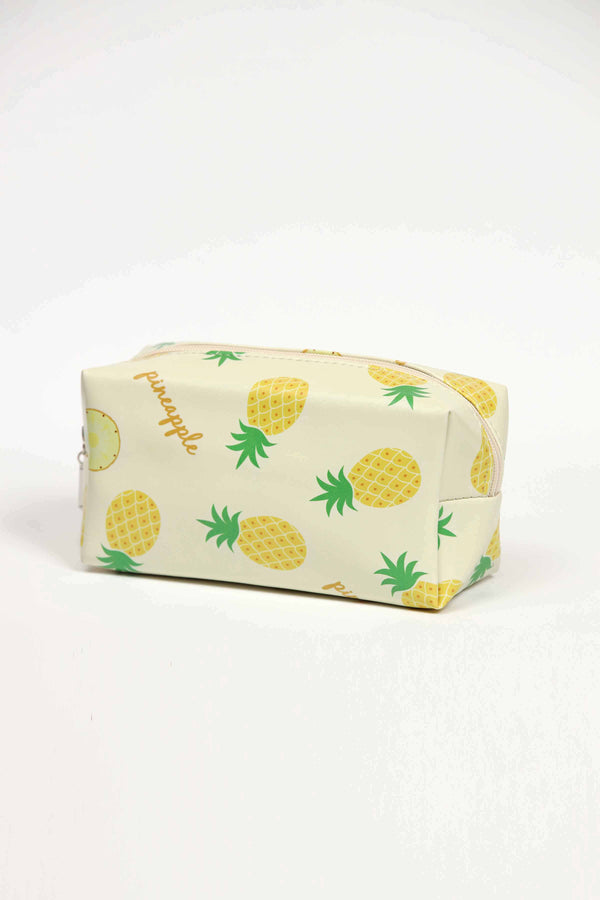 Yellow Vanity Makeup Bag