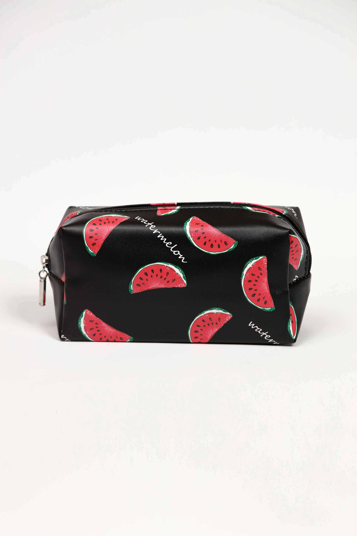 Black Vanity Makeup Bag