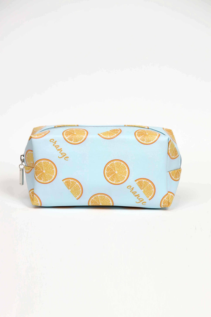 Blue Vanity Makeup Bag