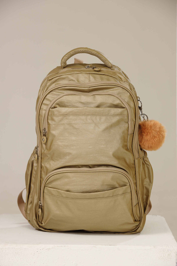 Khaki Back Pack-437612130