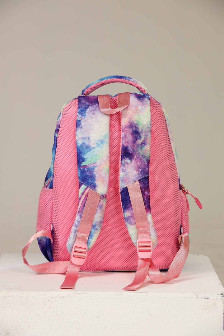 Women Blue & Purple Back Pack