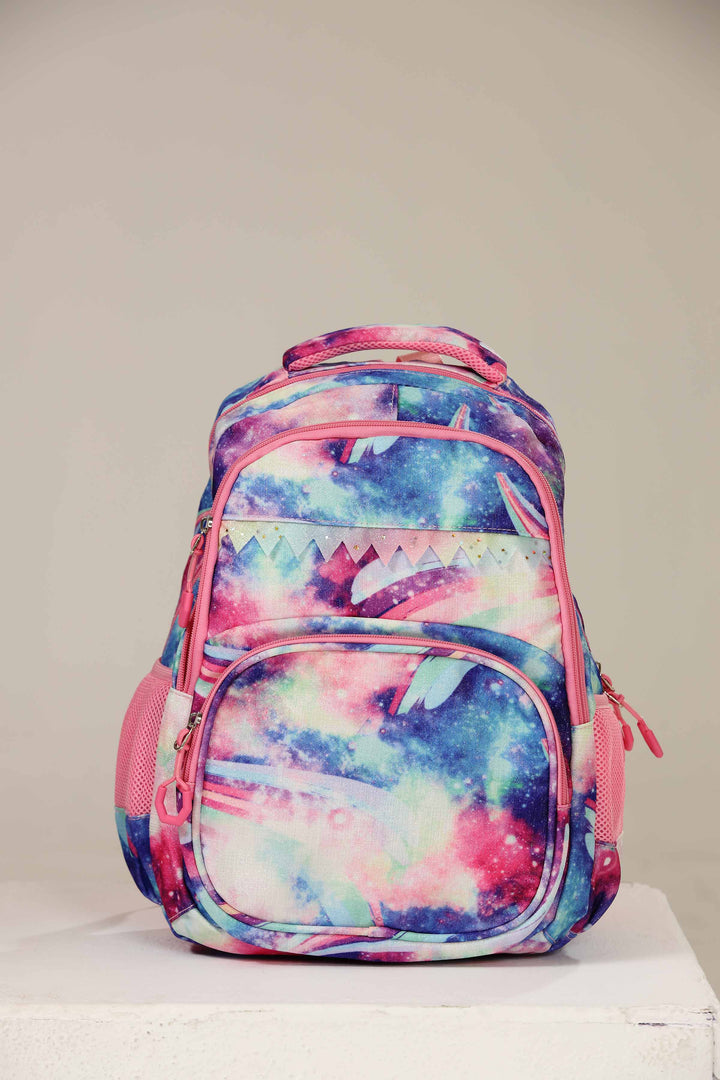 Women Pink & Purple Back Pack