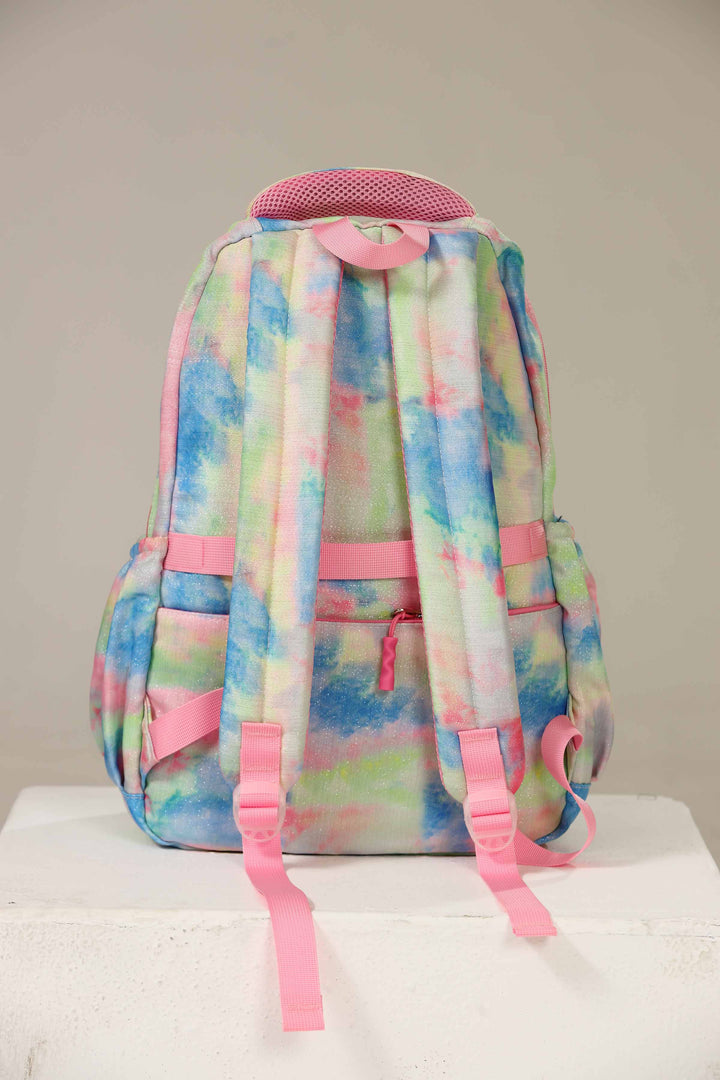 Women Yellow/Blue/Pink Back Pack