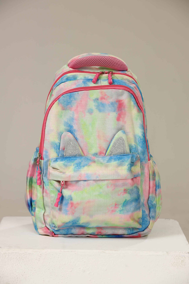 Women Yellow/Blue/Pink Back Pack