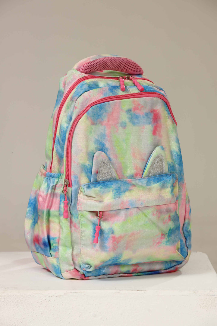 Women Yellow/Blue/Pink Back Pack