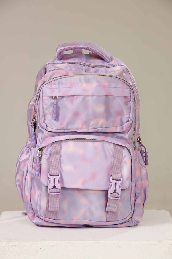 Women Pink & Purple Back Pack