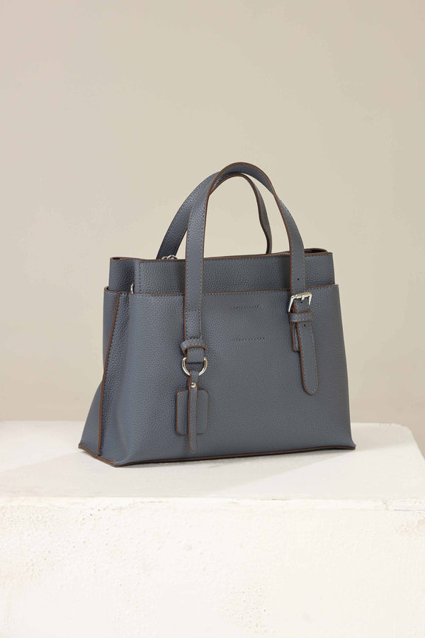 Women Blue Grey Shoulder Bag