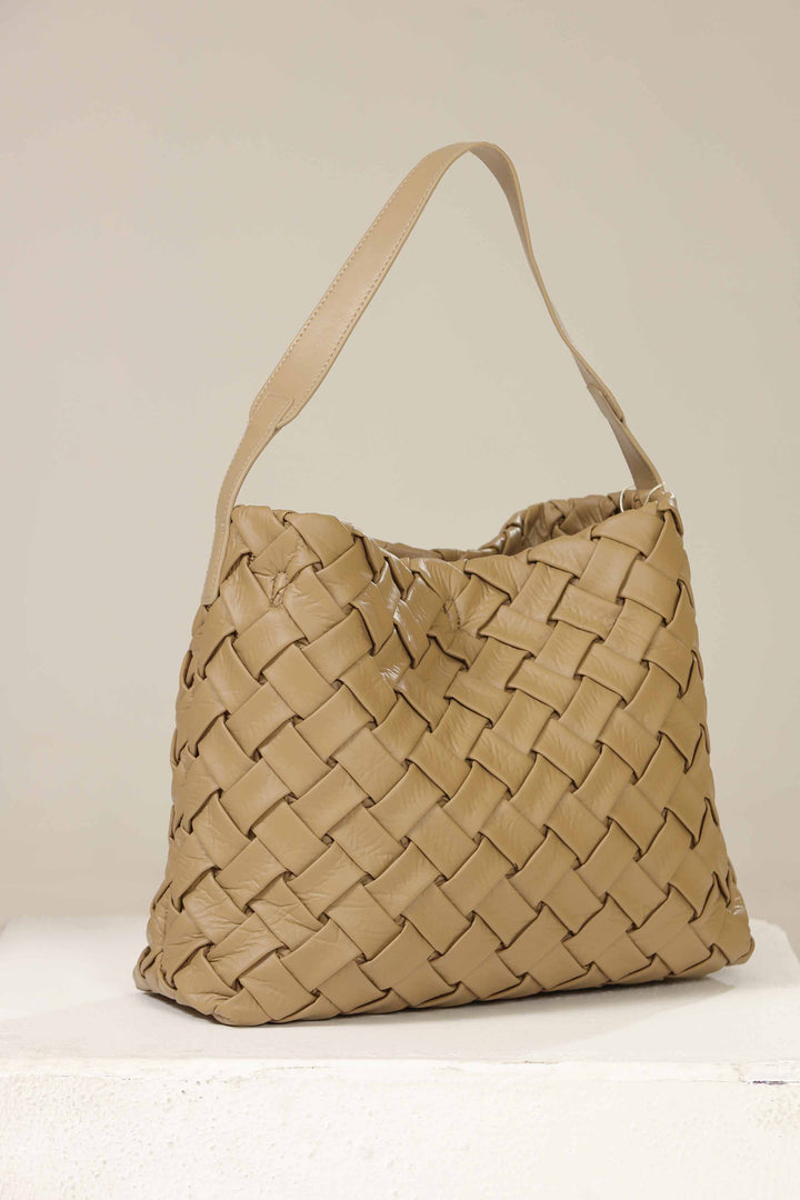 Women Khaki Hand Bag