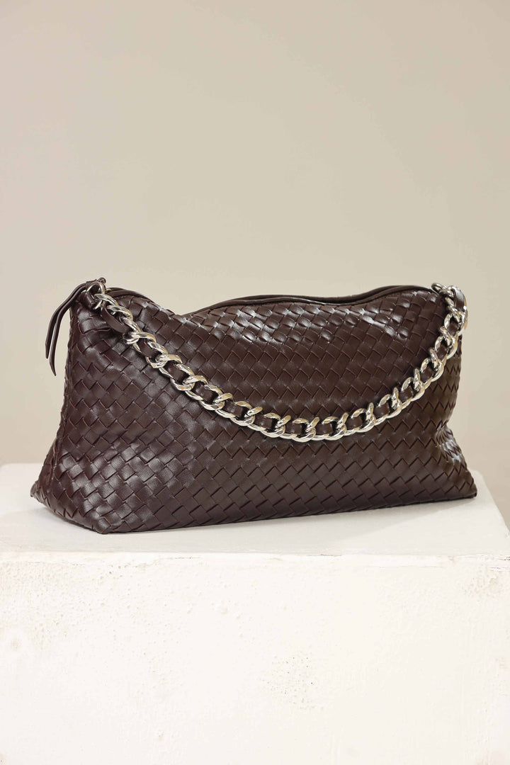 Women Dark Purple Hand Bag