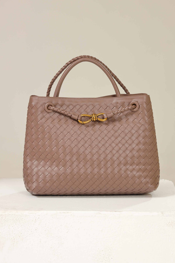 Women Taupe Shoulder Bag