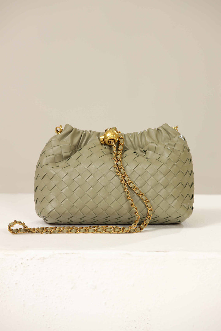 Women Green Shoulder Bag