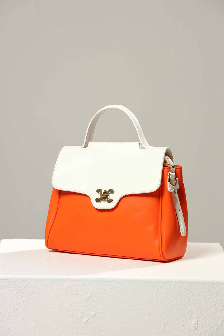 Women Orange Shoulder Bag