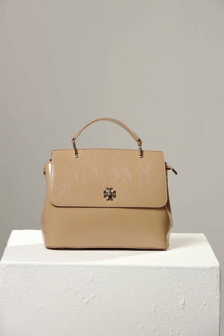 Women Beige Shoulder Bag