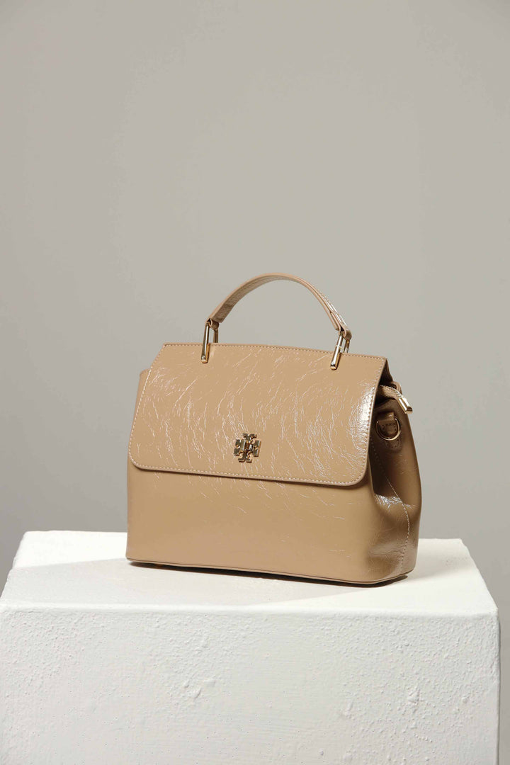 Women Beige Shoulder Bag