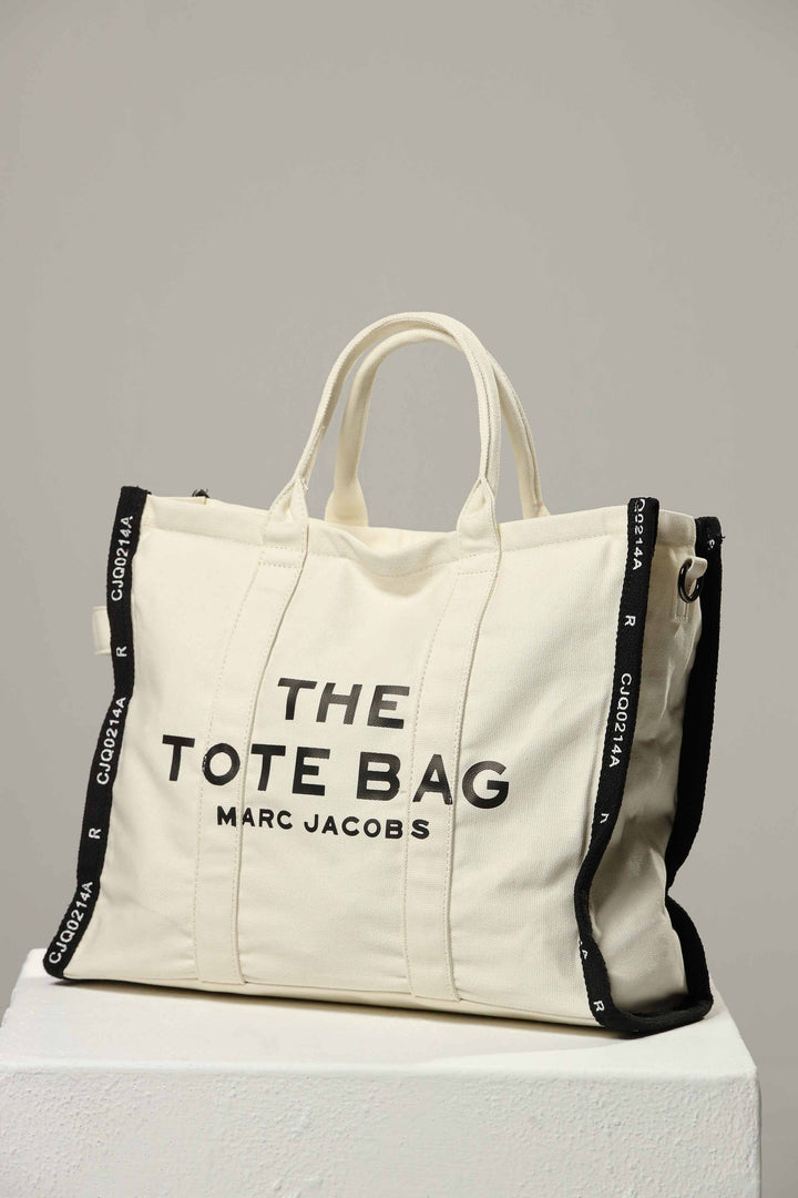 Women White Tote Bag