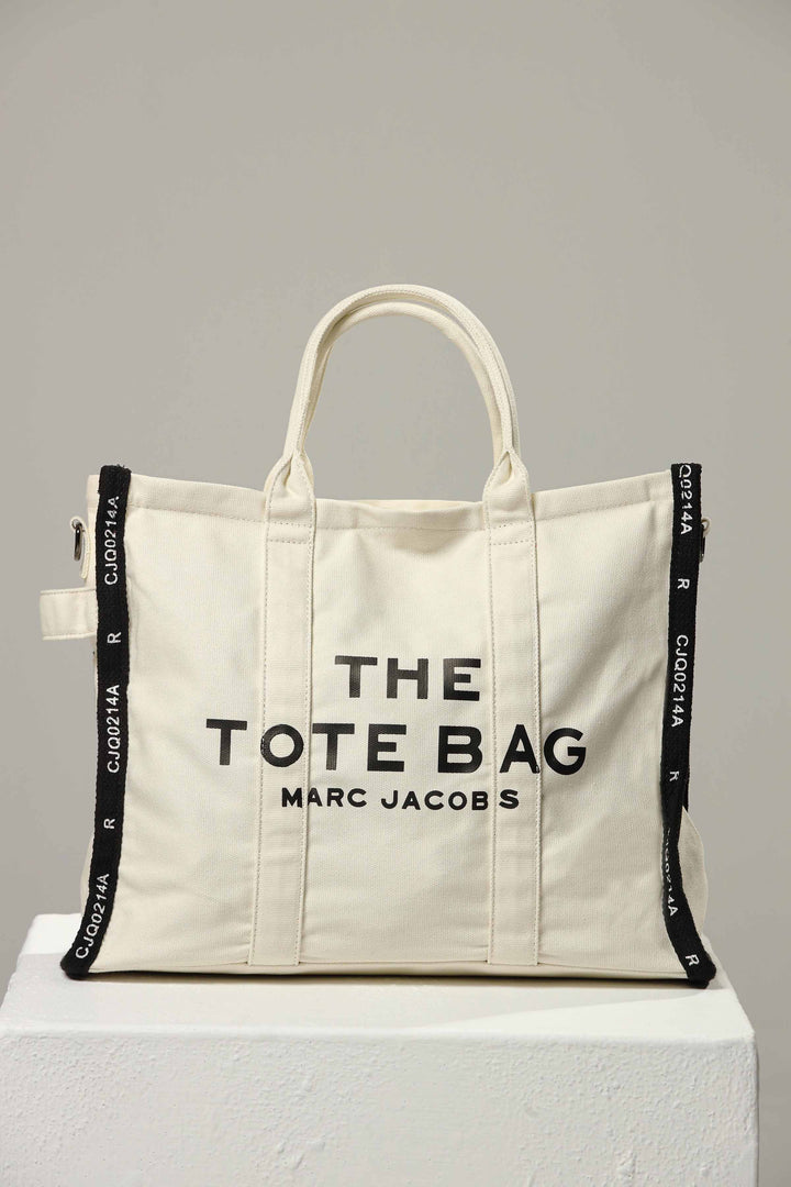 Women White Tote Bag