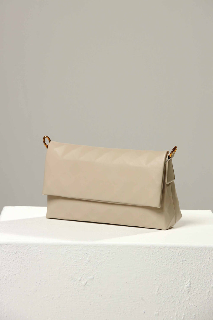 Women Beige Shoulder Bag