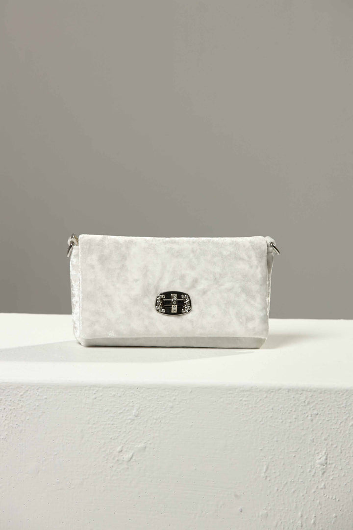 Women White Clutch