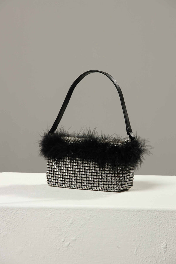 Women Black Clutch