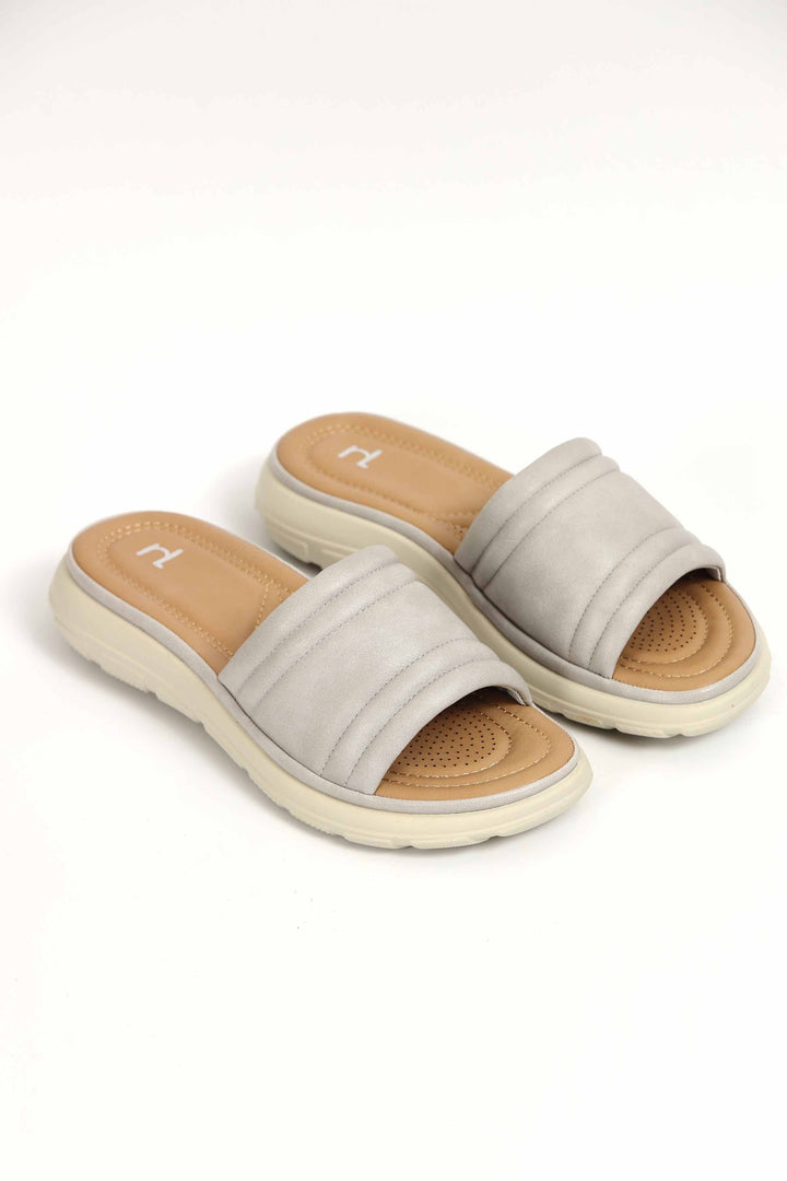 Women Beige Chappal