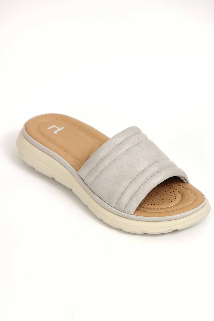 Women Beige Chappal