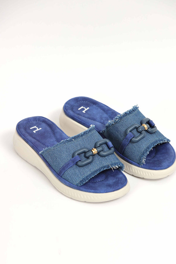 Women Navy Chappal