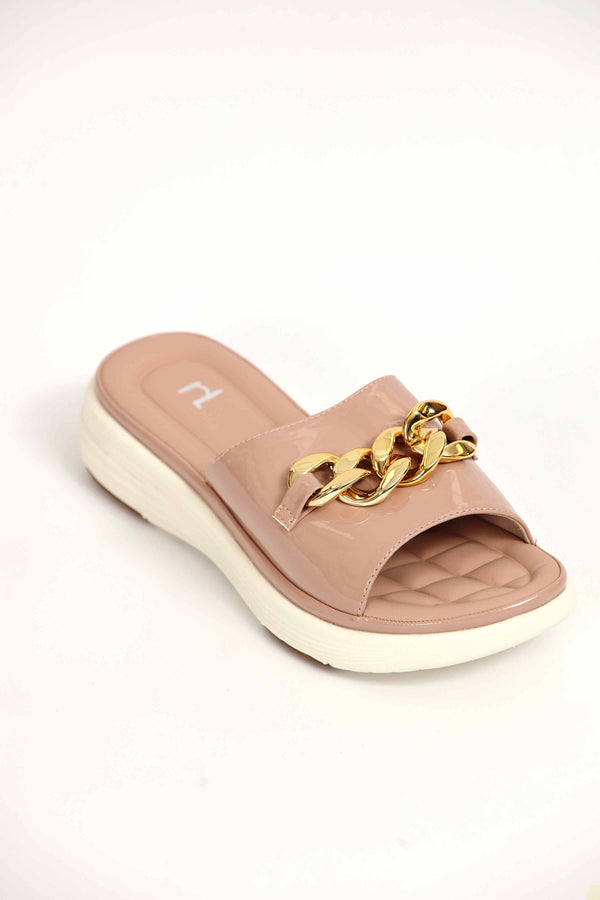 Women Pink Chappal