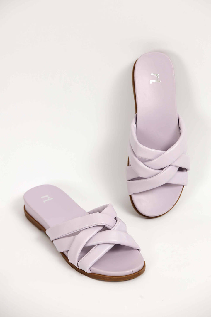 Women Purple Chappal