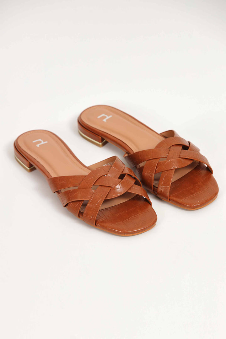 Women Camel Chappal