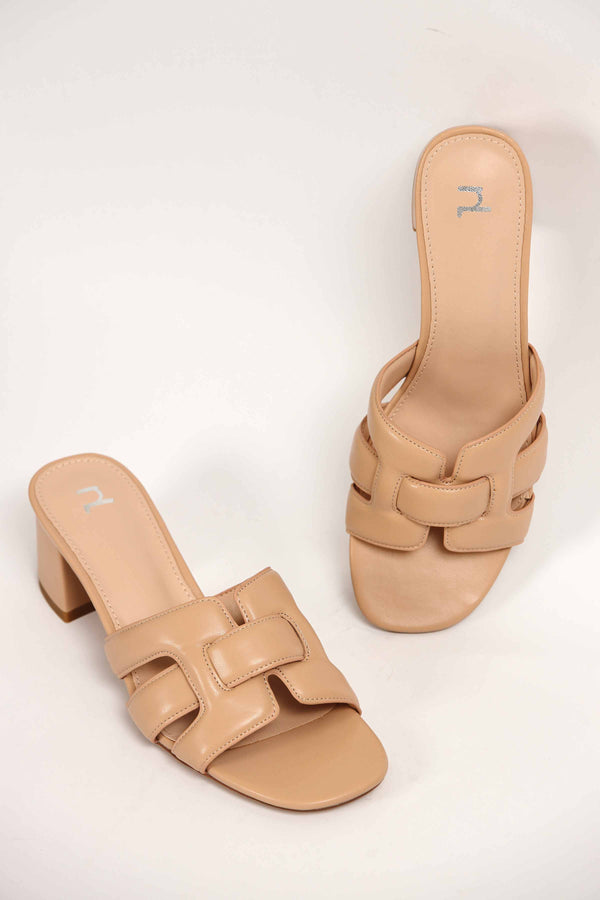 Women Beige Chappal