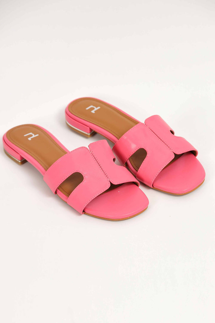 Women Pink Chappal