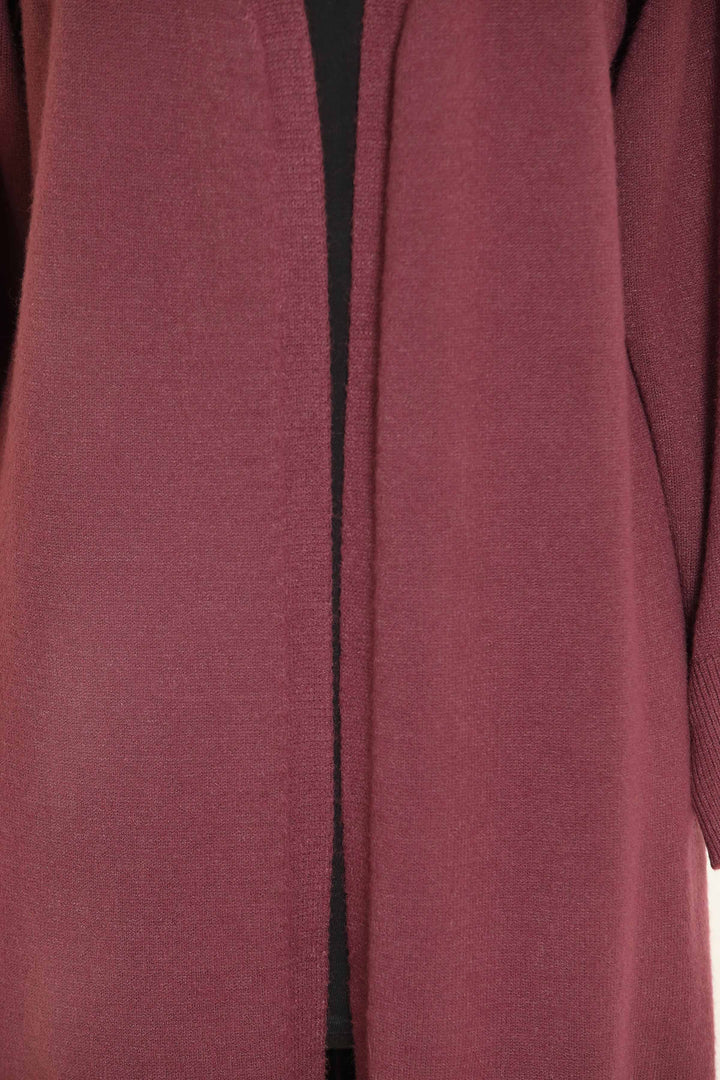 Women Purple Long Sweater