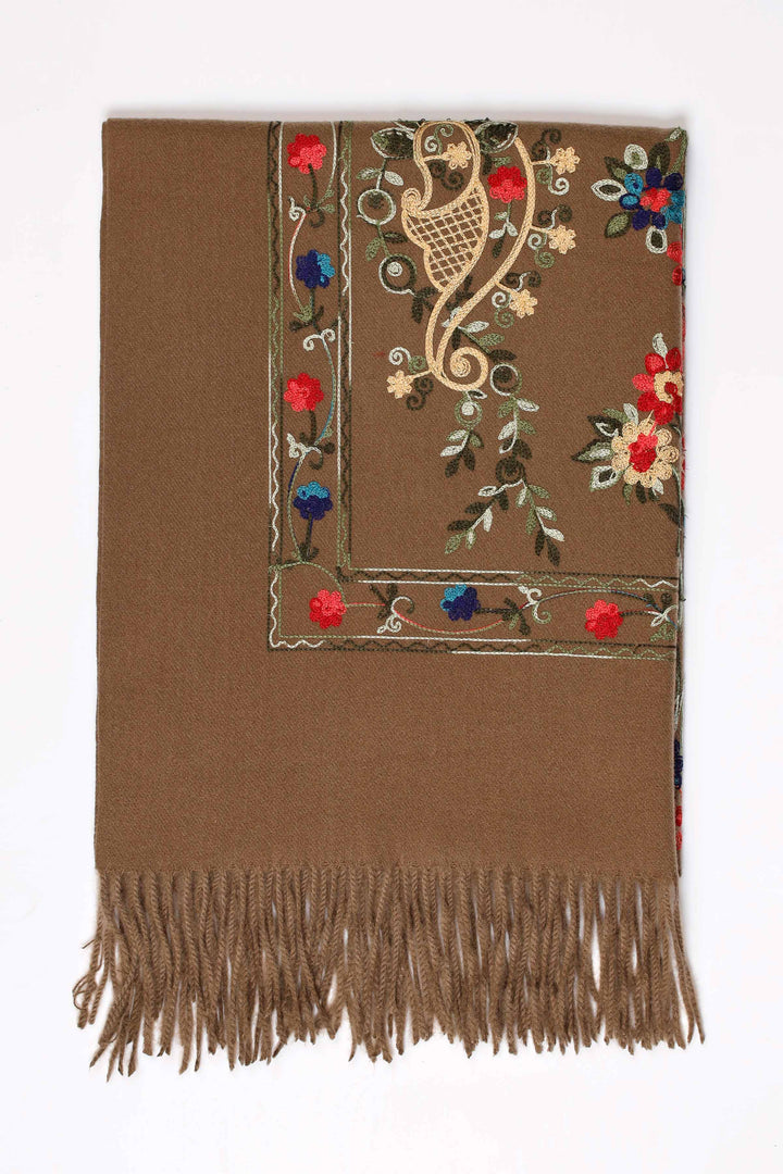 Khaki Women Shawl