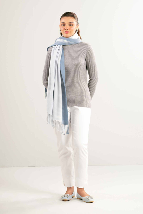 Grey Women Shawl-440182111